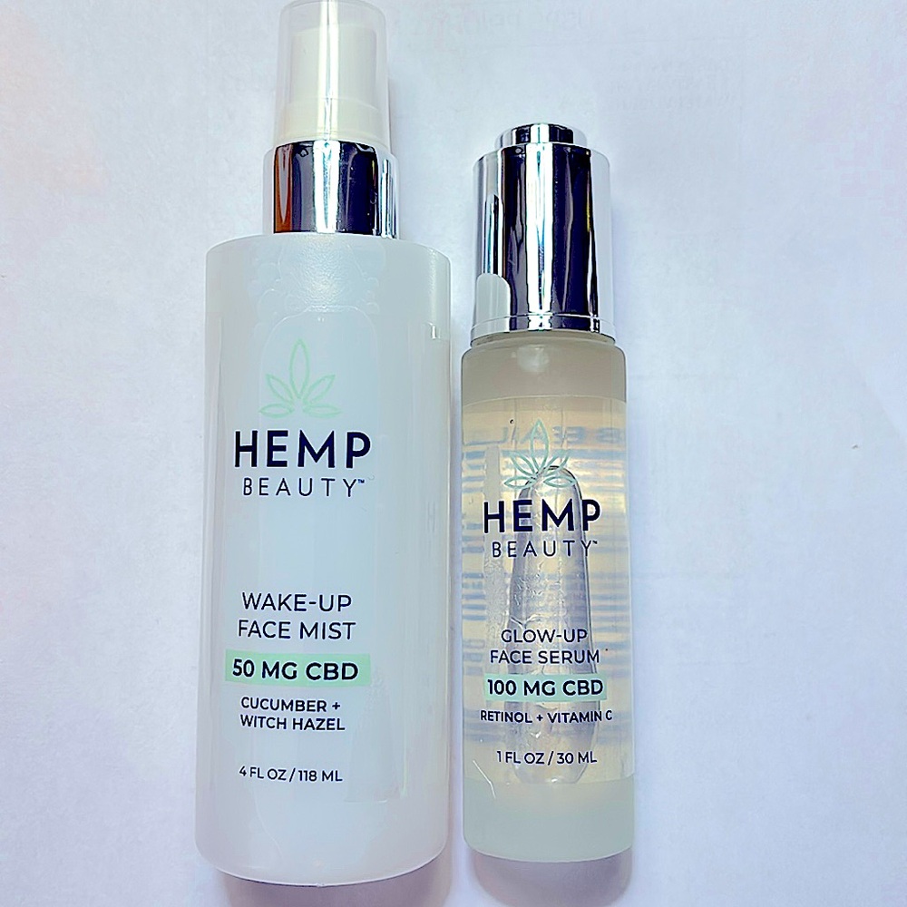 Wakeup face mist & Glowup face serum retinol Vitamin C
